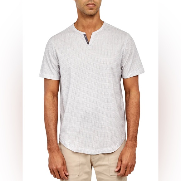 Con Struct Men’s 3XL Printed Henley - Picture 1 of 4